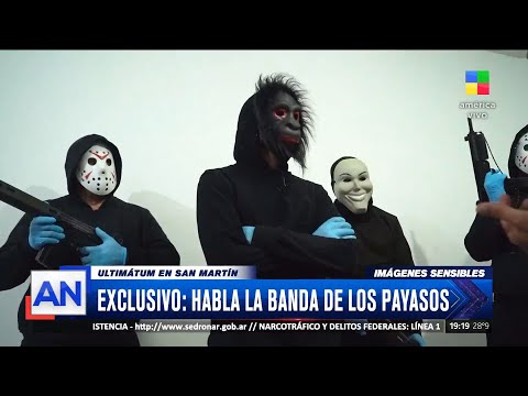 🔴 Guerra narco en San Martín: hablamos con la banda de los payasos