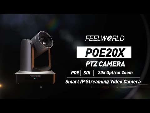 FEELWORLD Câmera PTZ POE20X
