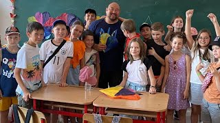 WE FUNDED A SCHOOL FOR UKRAINIANS! 🇺🇦🇷🇴 IN ROMANIA!