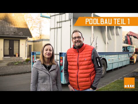 Wir bauen wieder einen Pool! | Poolbau Teil 1 - Otte Freizeit