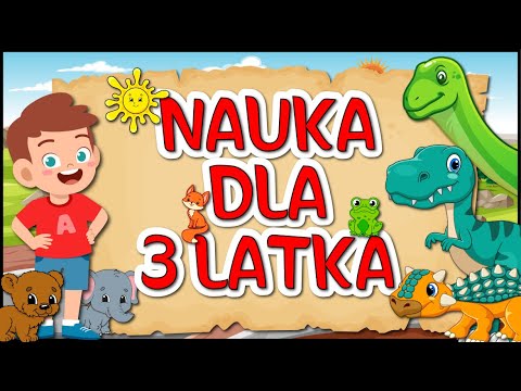 Bajki edukacyjne dla 3 latka po polsku 🦖🎨