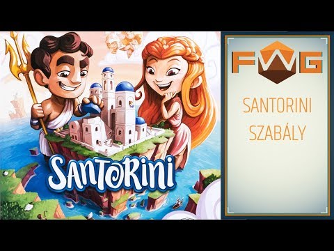 Fun With RuleZ | Santorini játékszabály - Fun With Geeks