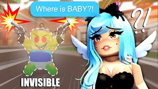 I Became INVISIBLE in Roblox Da Hood Voice Chat...