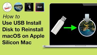 Fast Reinstall of macOS with Bootable USB Drive on Apple Silicon M1 Mac - MacBook Pro & Air