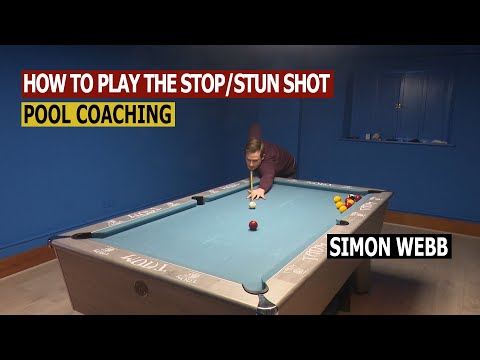 How To Play The Stop/Stun Shot | Pool Coaching