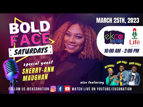 Boldface Saturdays S3.E4 - ft Sherry Ann Maughan, John Yarde and friends