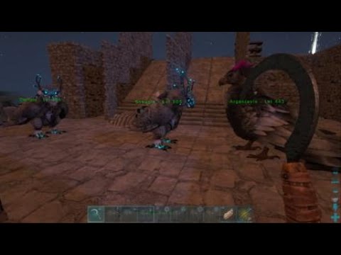 ARK: Survival Evolved snow owl healing glitch.