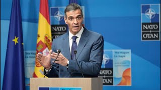 Sanchez unterzeichnet NATO-Ziel und spricht sich dann dagegen aus