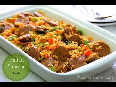 Savory Italian Sausage Rice