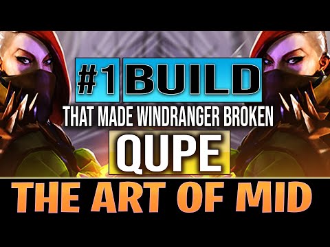 QUPE [Windranger] Mid Focus Fire IMBA Spell | Dota 2