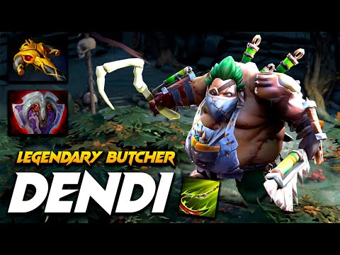 Dendi Pudge Legendary Butcher - Dota 2 Pro Gameplay [Watch & Learn]