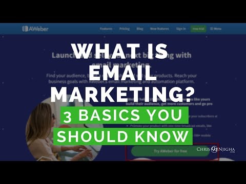 What is Email Marketing - 3 Basics Every New Email Marketer Should Know Video