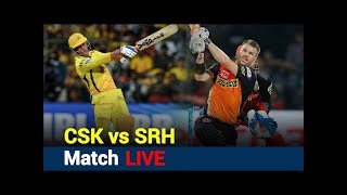 CSK vs SRH IPL 2020 MATCH LIVE SCORE UPDATES