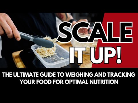 Scale It Up: The Ultimate Guide to Weighing and Tracking Your Food for Optimal Nutrition!