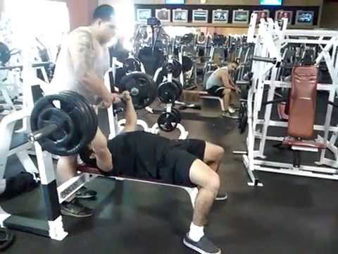 Fail @ Matching Kirill Sarychev's 335 kg Bench Press in lbs