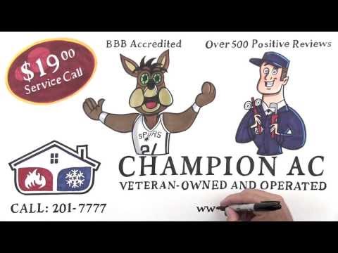 video:Champion AC Helps the Spurs Coyote