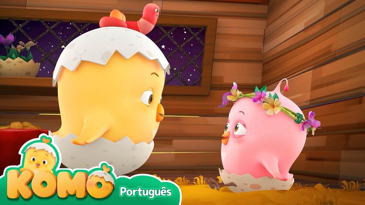 Minha irmã Komi + Mais episódios | Komo, O Pintinho Carinhoso - Animação