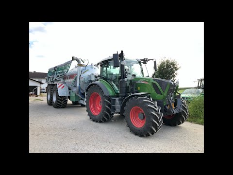 Livestream / Gülle fahren mit Fendt 313 und marchner 14 Kubik