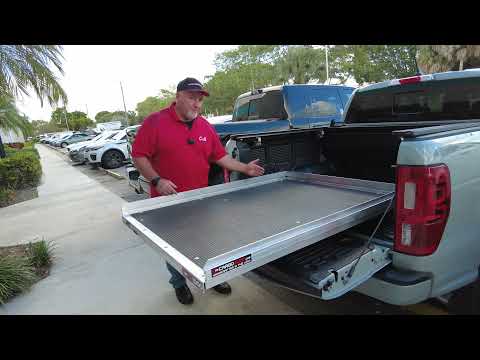 Cargo Glide CG1000 and RetraxPro XR on a 21 Ford Ranger review by C&H Auto Accessories #754-205-4575