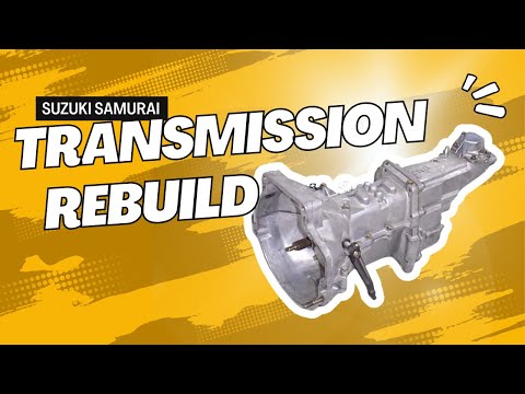 Suzuki Samurai Transmission Rebuild