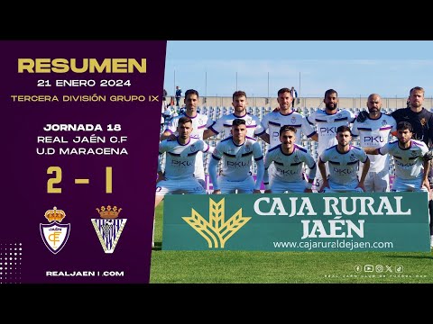 RESUMEN | J18 Real Jaén C.F 2 - 1 U.D Maracena