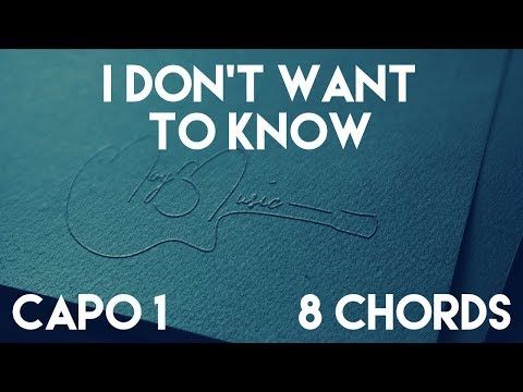 I Dont Want To Know - Sigrid