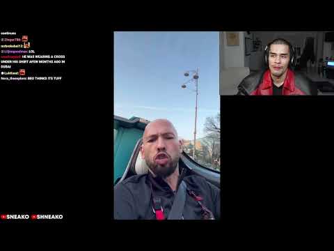 SNEAKO Reacts to Andrew Tate Mocking People Fleeing from Dubai