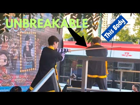 Sticks Broke On Taekwondo Master’s Body