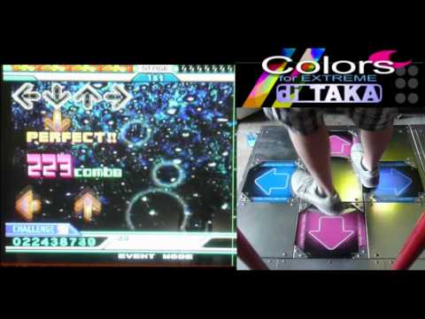 Kon - Colors (for EXTREME) (Challenge) AAA on DDR EXTREME (Japan)