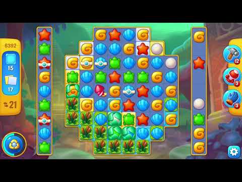 [FISHDOM Walkthrough] Level 6392 (Qua màn - Fishdom)