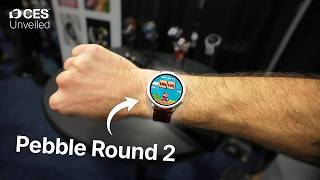 This Watch Is a Geek's Dream: Pebble Round 2 at CES 2026