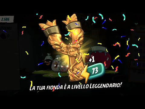 angry birds 2 new shop and the sling level up to leggendary
