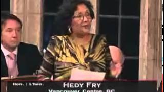 Dr Hedy Fry calls for a pan-Canadian seniors strat