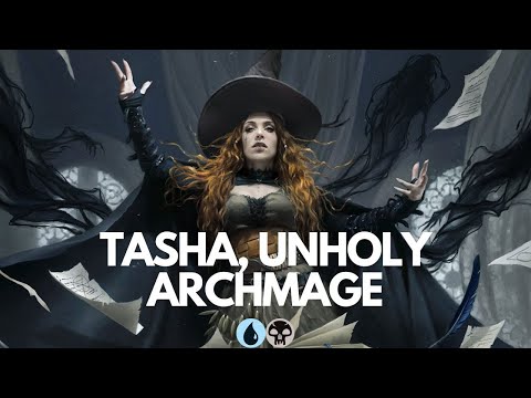 It's Showtime: Tasha, Unholy Archmage 💧💀 COMBO #01 - MTG Arena - Historic Brawl