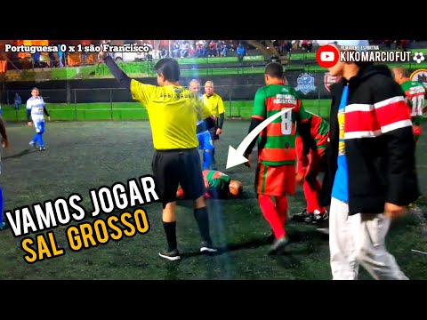 SE FIZER O GOL LA NA FRENTE EU ACABO COM O JOGO / FINAL FUT 7 ENTRE PORTUGUESA VS SAO FRANCISCO