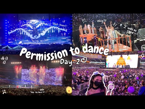 211128 BTS PTD LA concert Vlog/Fancam💜 Megan!! Young Forever/ Spring Day!!