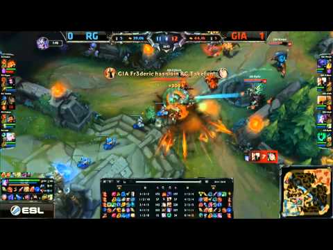 Takefun gets blown up Pantheon & Jinx Ultimate - GIA vs RG Game 2 (EU LCS Expansion)