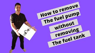 How to replace a fuel pump on a Cadillac Escalade without dropping the tank