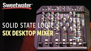Video thumbnail for Solid State Logic SiX Desktop Mixer Overview by Sweetwater