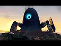 Un Robot Alienígena Gigante Llega A La Tierra Monstruos Vs Aliens Clip En Español