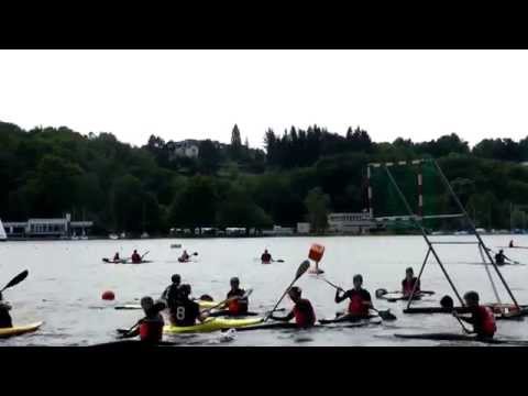 Baldeneysee Essen International Conoe Polo 23 5 2015!