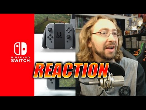 MAX REACTS: Nintendo Switch Reveal Trailer