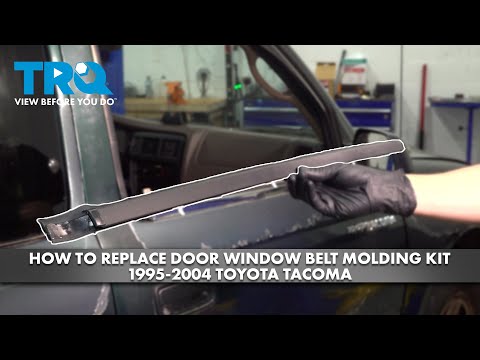 How to Replace Door Window Belt Molding — TRQ