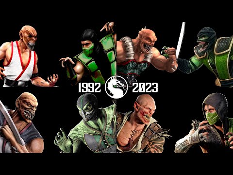 Evolution of Baraka VS Reptile MK2-MK1 | 2K 60FPS