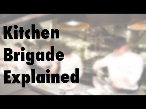 French Laundry Brigade system, WHAT IS A kitchen Brigade?