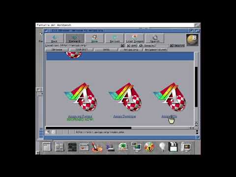 Amiga A1200 8bit 28Khz stereo wav play test
