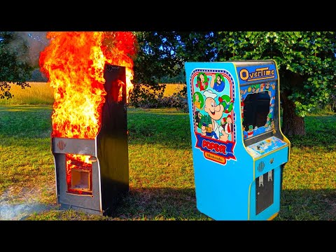 IS THE POPEYE STILL AVAILABLE?? 🔥 Retro Nintendo arcade video game pickup & cabinet disposal 😭