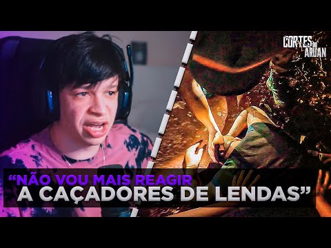 ARUAN REAGE A FIQUEI POSSUIDO E ATIREI NO MEU AMIGO NA ESTRADA AMALDIÇOADA - Cortes do Aruan