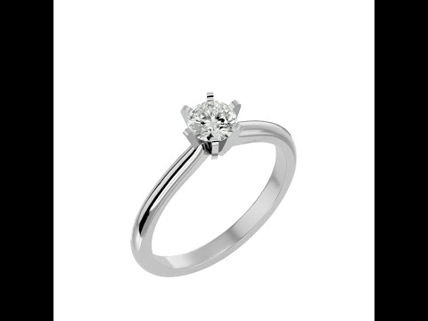 Inel de Logodna Splendid Briliant White Aur 18k Diamant Natural - Simone