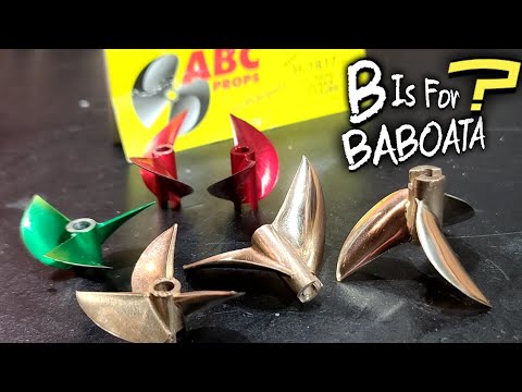 Unprepared vs. Sharpened, Balanced, & Polished Rc Boat Propeller - Fast Boat Propeller